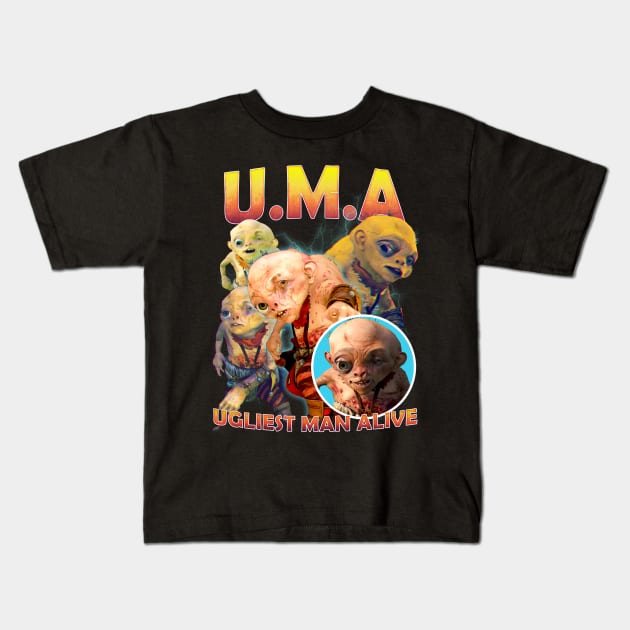 UMA Witcher 3 Kids T-Shirt by RetroVania